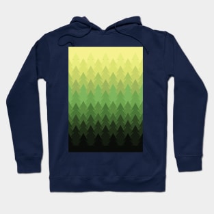 Pines pattern Hoodie